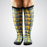 Bears knee-high non-binding socks