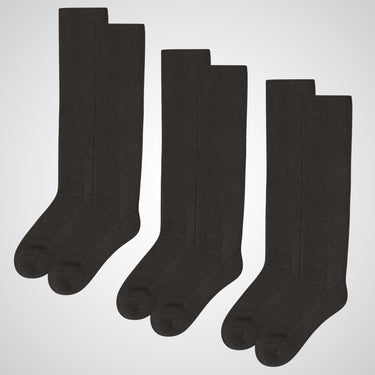 Black socks pack of 3