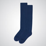 Blue non-binding socks