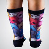 Cat non-binding crew socks