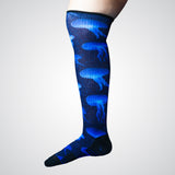 Compression socks jellyfishes print