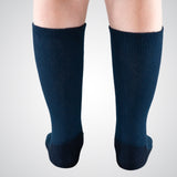 Crew blue non-binding socks