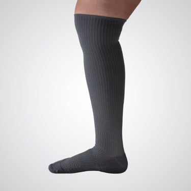 gray compression sock