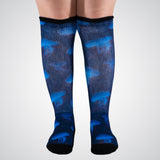 Jellyfishes non-restrictive knee-high socks