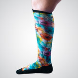 Super comfy floral sock