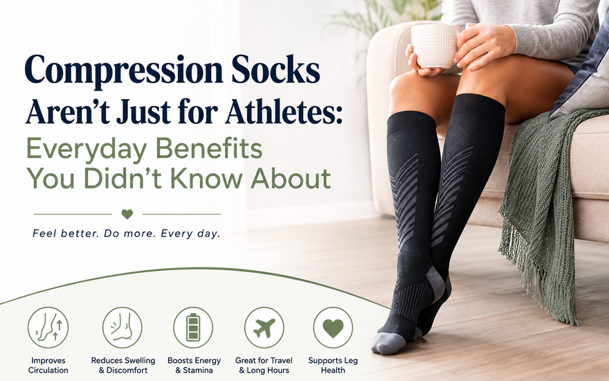 Compression Socks Aren’t Just for Athletes: Everyday Benefits You Didn’t Know About