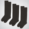 Black socks pack of 3