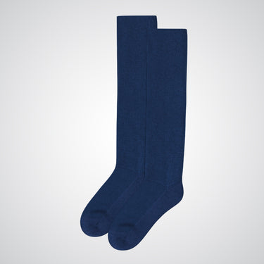 Blue non-binding socks