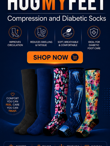 diabetic compression socks