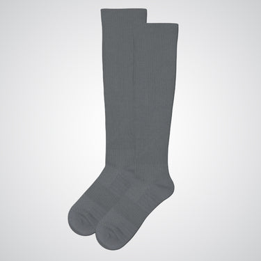 Gray compression socks