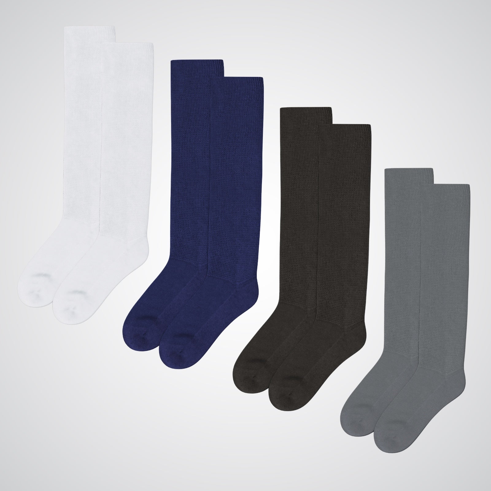 Solid Color Socks - 4-Pack – HUGMYFEET