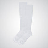 White compression socks